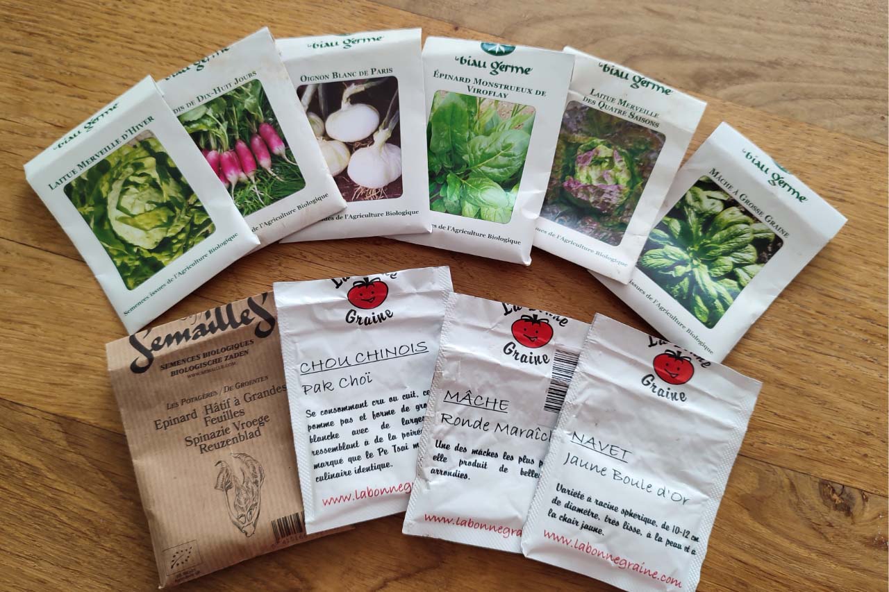 Sachets graines